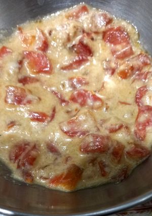 A picture of Carrot dish🥕🥕🥛, sugar free ❤️.