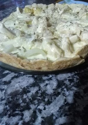 Una foto de Tarta de pollo express