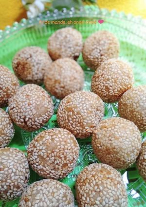 Foto resep Onde onde (kumbu) isi kacang ijo