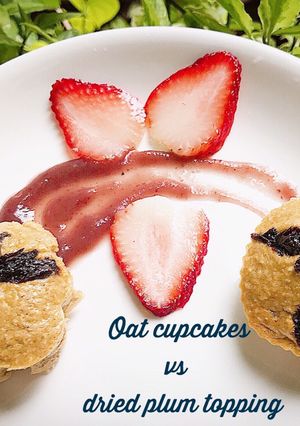 Hình của món Cupcake yến mạch cho bé.