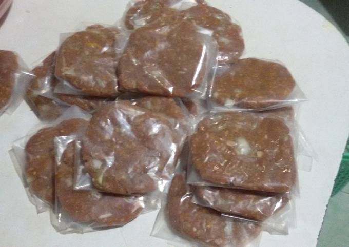 Standar Bagaimana cara buat Patty beef burger yang lezat