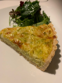 A picture of Leek Quiche.