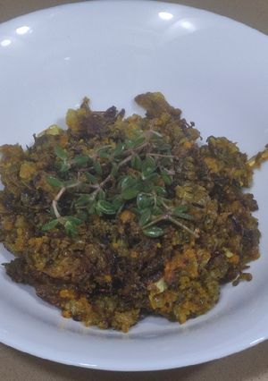गावरान चिवळीचा झुणका (Gavran Chivlicha Zunka Recipe In Marathi) रेसिपी चे मुख्य फोटो 