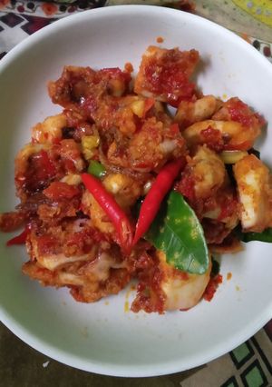 Foto resep Cumi mercon