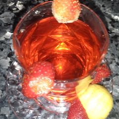 Strawberry juice A picture of Strawberry juice.