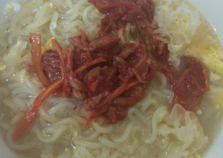 Resep Indomie Kimchi Yang Sederhana Dan Langkah Memasak