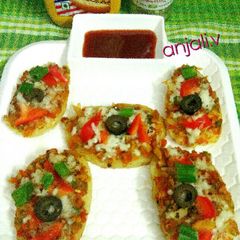 A picture of Baked Potato pizza.