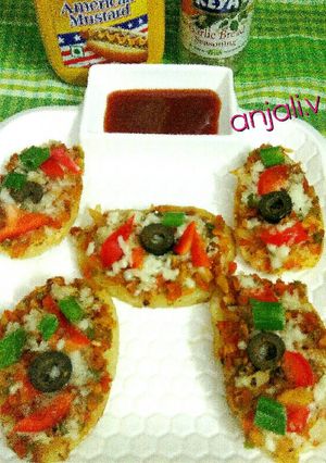 A picture of Baked Potato pizza.