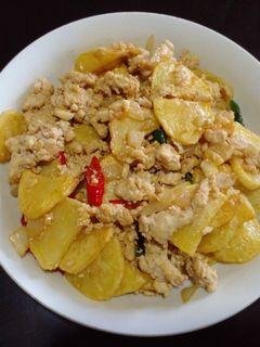 Foto resep Sambal goreng kentang ayam