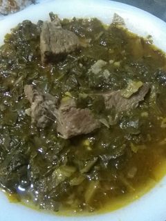 صورة لوصفة سبانخ بطريقه خفيفه جداً