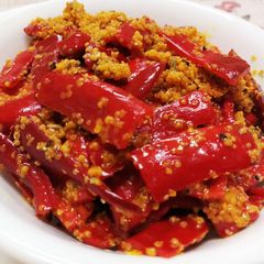 A picture of Red Chilli Pickle.