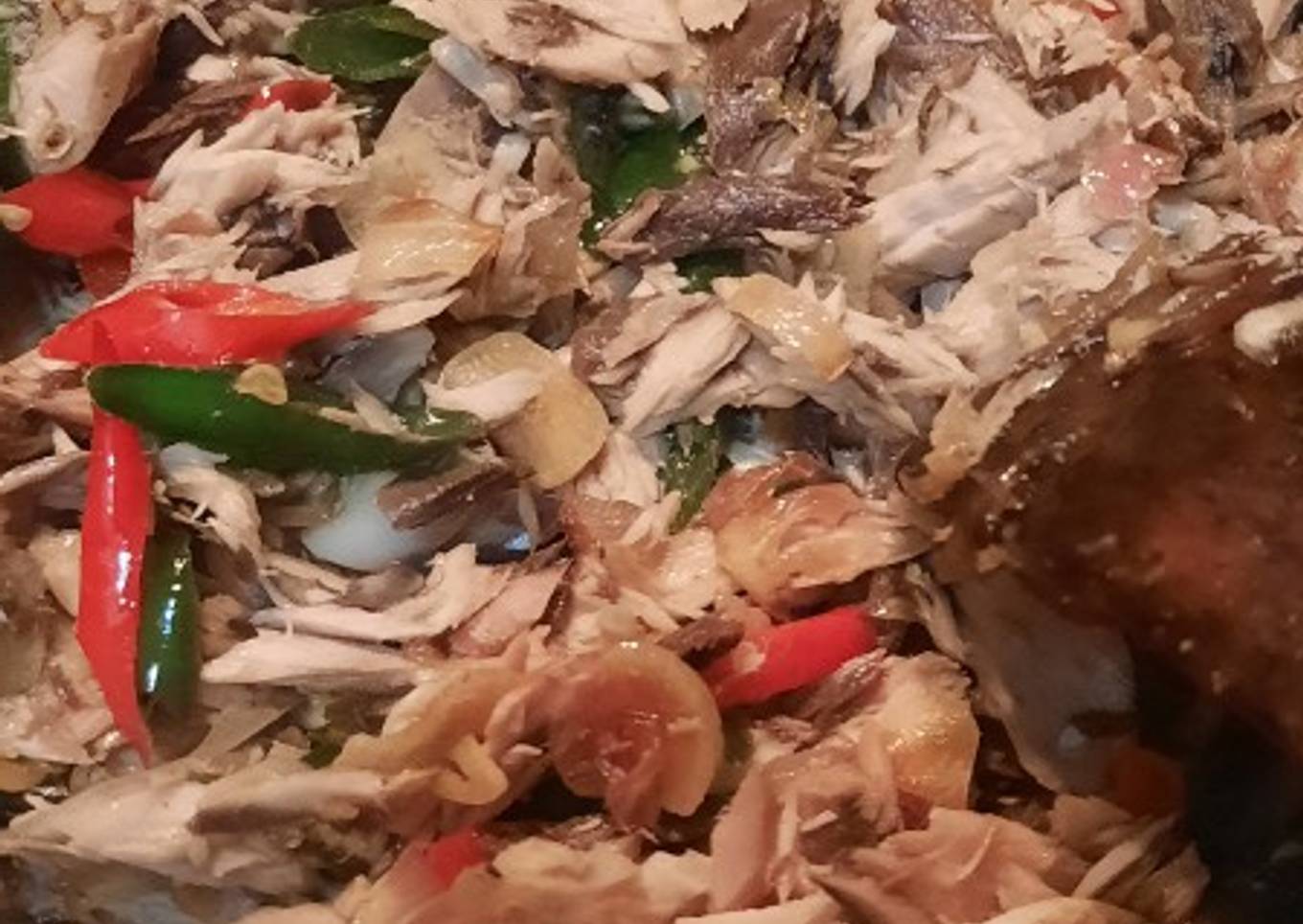 Suwir Tongkol Rica-rica