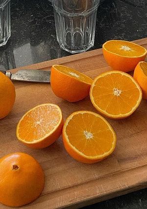 Una foto de Tarta de naranja 🍊🥧