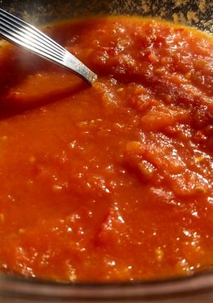 Una foto de Puré de tomate casero (con tomate natural)