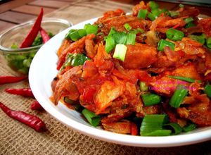 Une photo de ROUGAIL SNOEK ou Snook (sounouk)