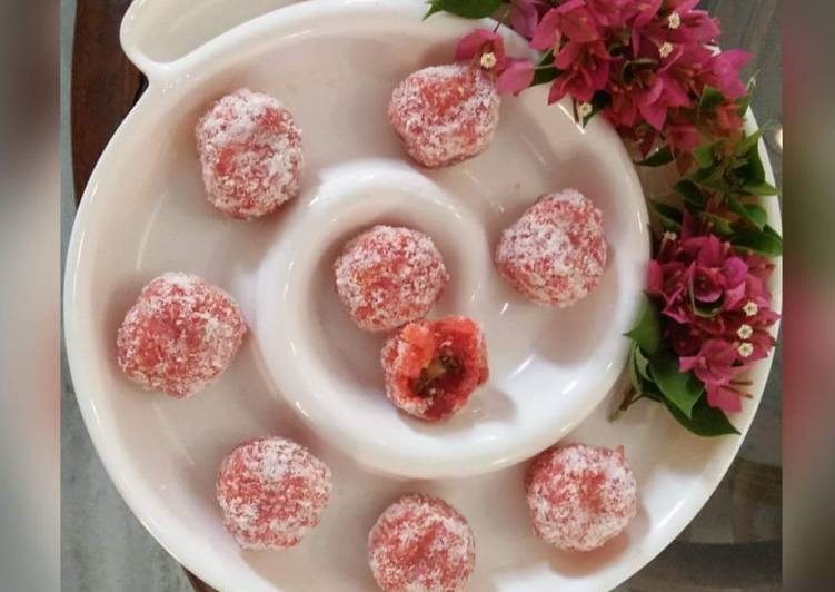 Simple Way to Prepare Any-night-of-the-week Paneer Petha &amp; Coconut ke sweet rosy Laddoo