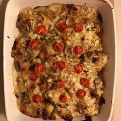 A picture of Main course Cauliflower Cheese.