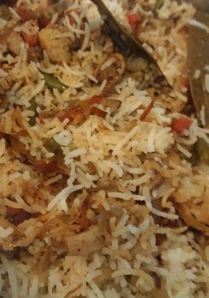 ভেজিটেবল পোলাও (vegetable pulao recipe in Bengali) রেসিপির প্রধান ছবি