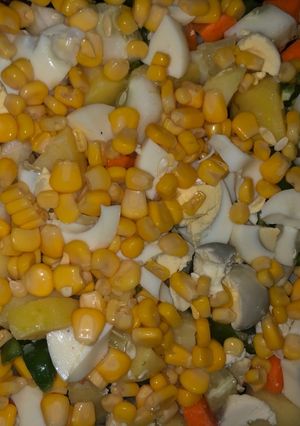 A picture of Potatoe salad.