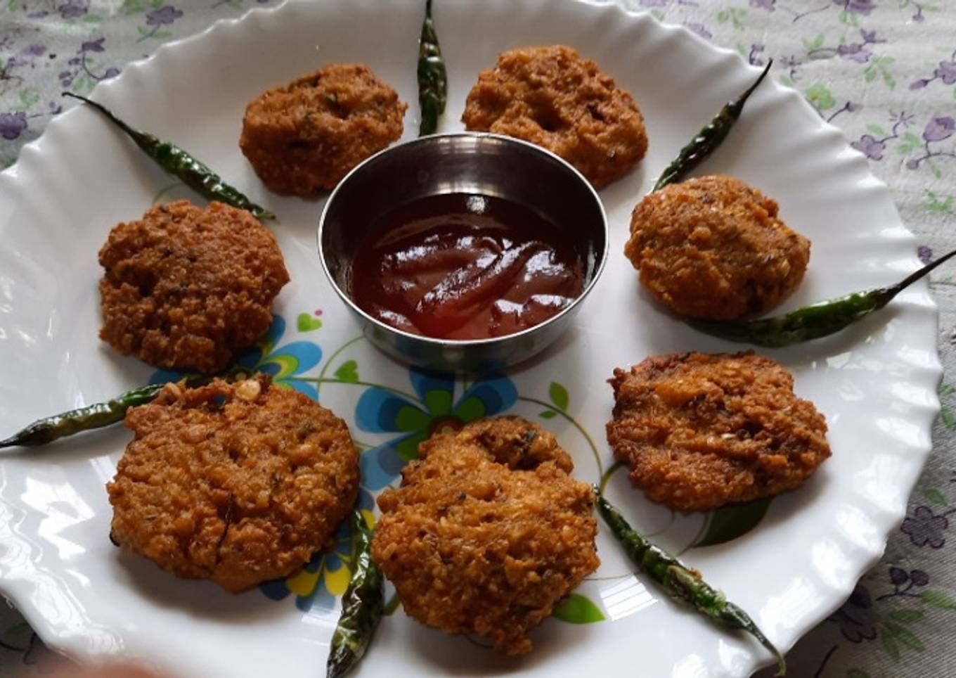 Vidharbha special Nagpuri spicy mix Dal vada