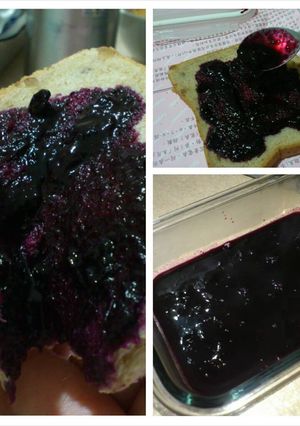 藍莓醬酸甜好吃喔~ 的食譜成品照片