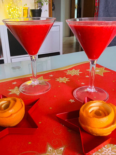 Narancsos-almás smoothie recept fotója