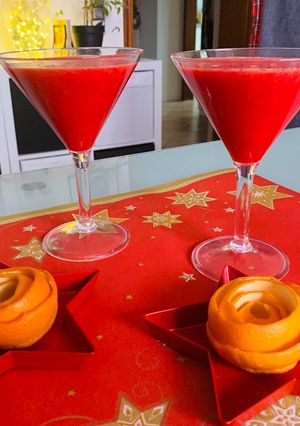 Narancsos-almás smoothie recept fotója