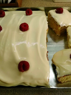 Una foto de Pastel de limón con mascarpone