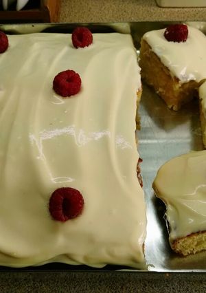 Una foto de Pastel de limón con mascarpone