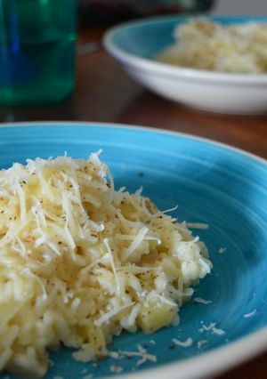 Foto principal de Risotto de pera y queso azul