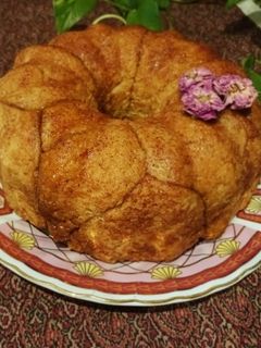 عکسی از دستور نان یا شیرینی میمون