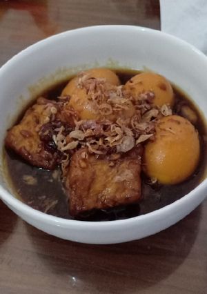 Foto resep Semur telor tahu