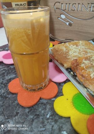 صورة لوصفة عصير البرتقال