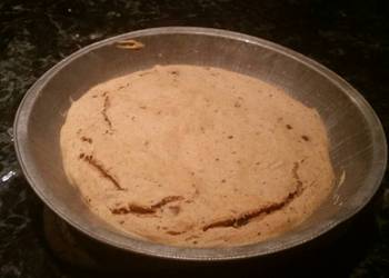 How To Serving Recipe Vegan and GF Baked Peanut butter chocolate chip pancakes Delicious Nutritious