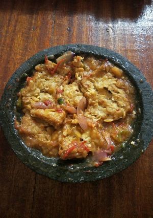 Foto resep Sambal Tempe Penyet