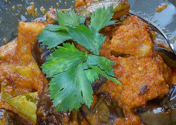 Cara Membuat Sambal goreng/balado terong ungu Wajib Dicoba