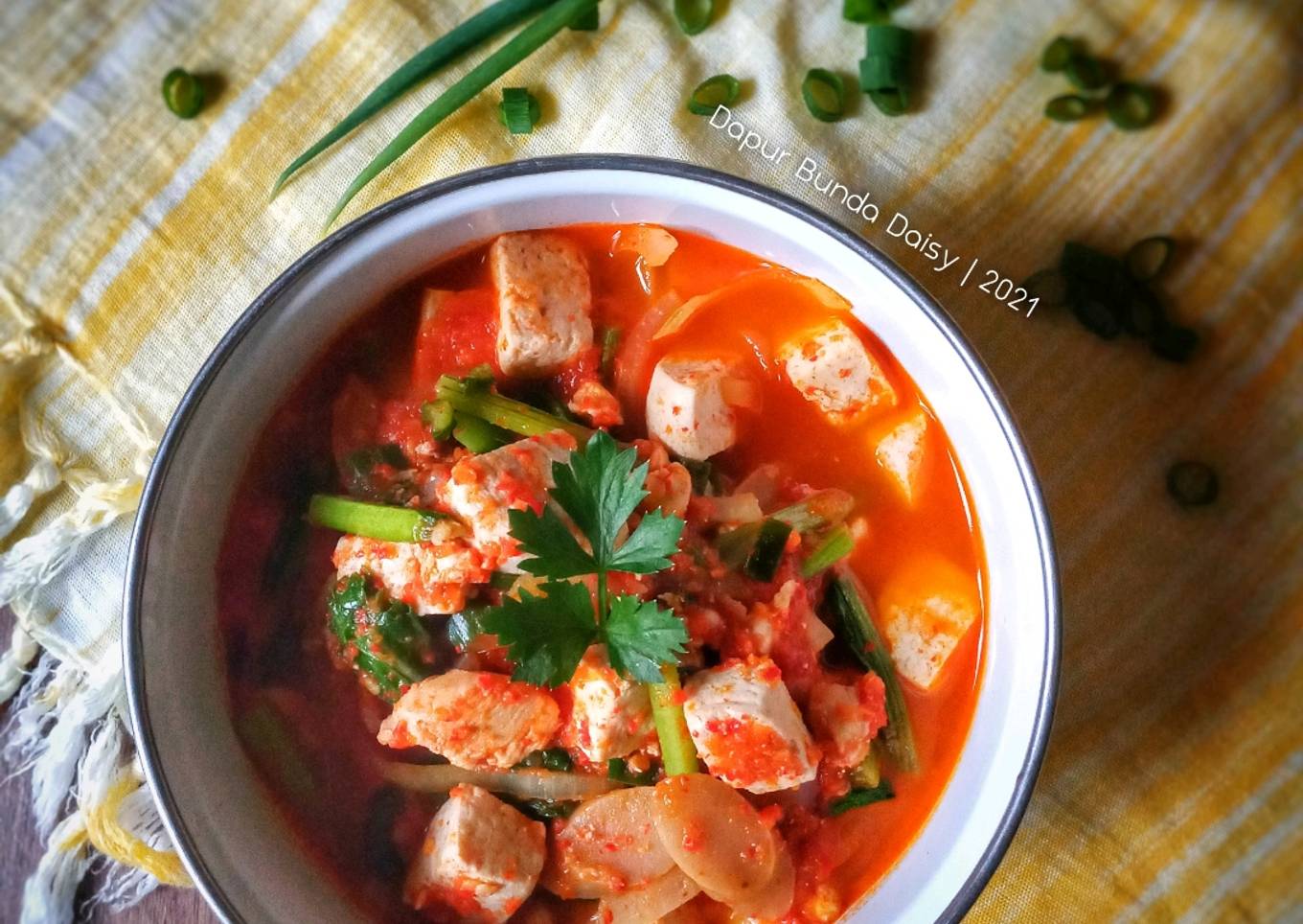 Sundubu Jjigae (Sup Tahu Pedas ala Korea)