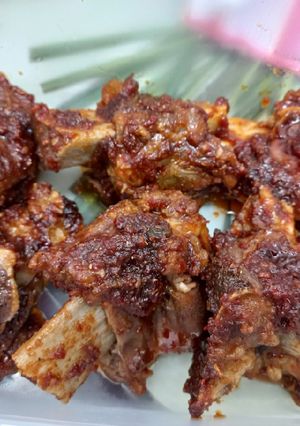 Foto resep Iga Bakar Pedas Manis Saos Kacang