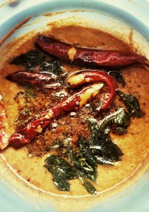 A picture of Peanut chutney.