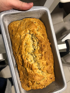 Una foto de Budín de Banana sin azúcar