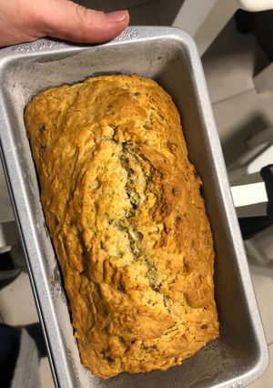 Una foto de Budín de Banana sin azúcar