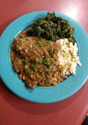 A picture of Cubed Steak & Gravy.
