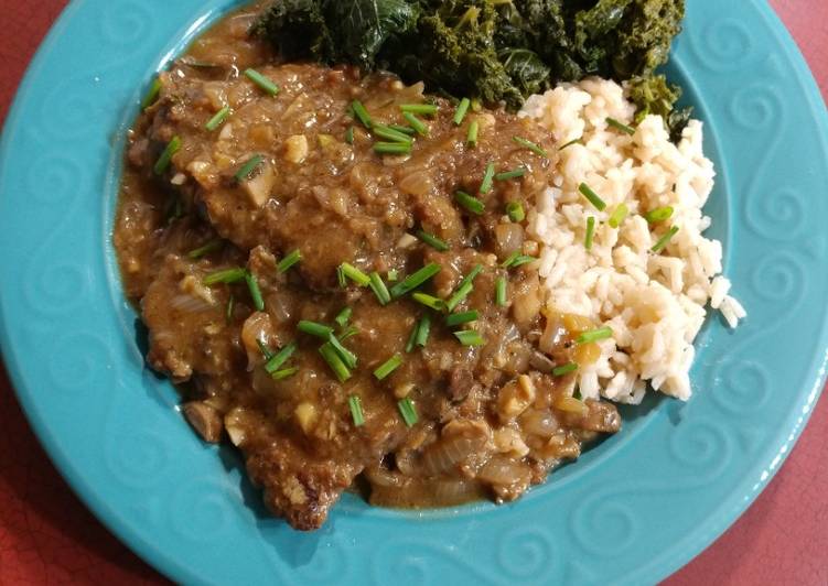 Recipe of Perfect Cubed Steak &amp; Gravy