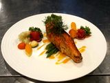Cá hồi sốt chanh dây