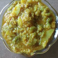Ghinga aalo ki sabji A picture of Ghinga aalo ki sabji.