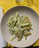 Pasta al forno con besciamella ai broccoli