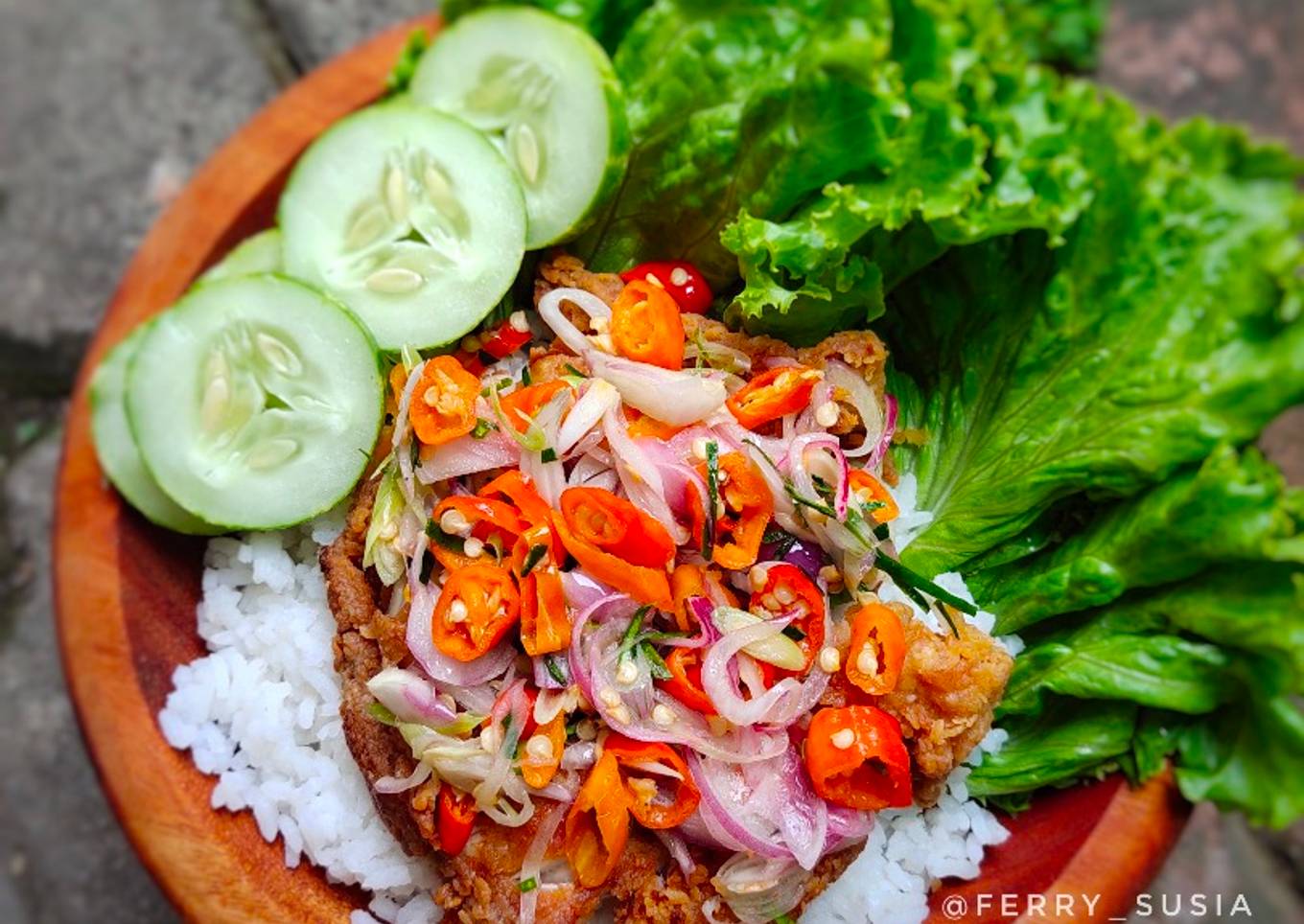 Ayam Geprek Sambal Matah
