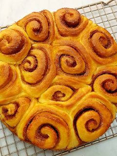 Foto resep Cinnamon Rolls (satu telur)