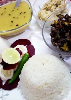 A picture of Perfect meal.