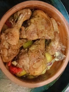 صورة لوصفة صينية بطاطس بالفراخ